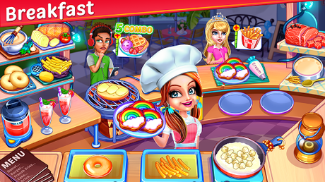 Code Triche Cooking Express : Star Restaurant Cooking Games APK MOD (Astuce) screenshots 1