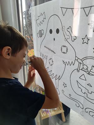 Dessiner sur les vitres - Halloween - 123 Soleil Editions ♥ ♥ ♥