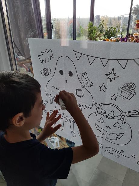 Dessiner sur les vitres - Halloween - 123 Soleil Editions ♥ ♥ ♥