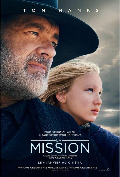 LA MISSION (News of the World) le nouveau film de Paul Greengrass avec Tom Hanks au Cinéma le 6 Janvier 2021