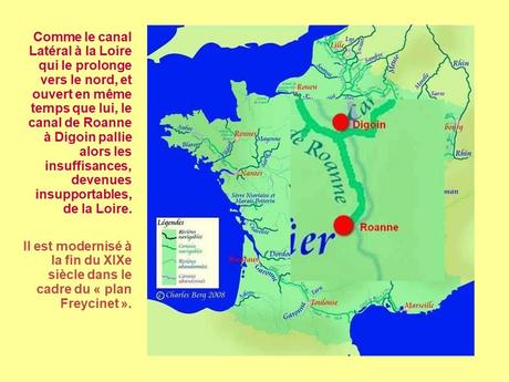 La France - Le Canal du Midi de la  Bourgogne