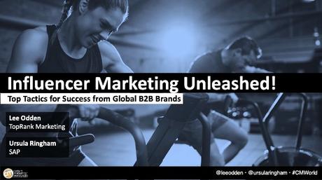 Ursula Ringham de SAP sur les opérations de marketing d’influence