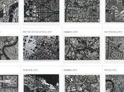 Urbanisme graphique métropoles observées avec hauteur