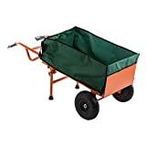 Meilleure brouette pliable – Comparatif 2020 Trueshopping Chariot 2 en 1 Léger, Pliable et Durable - Charrette à Bras, Diable, Brouette dune Capacité de 150 kg