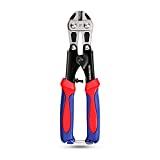 Meilleur coupe-boulon – Comparatif 2020 WORKPRO Mini Coupe-boulons Compact 210 mm avec Mâchoires en CR-MO, Idéal pour Couper les Boulons, Clous, Rivets