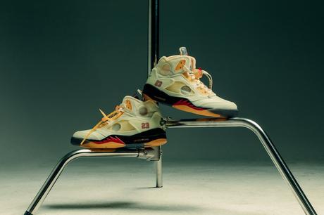 Où acheter la Off White x Air Jordan 5 “Retro Sail”
