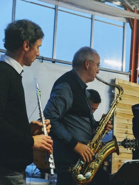 Hurluberlu Sextet aux Barriques sur Pattes à Saint-Quay-Portrieux dans le cadre de Jazz ô Châtaignes, le 24 octobre 2020 - Hurluberlu Sextet aux Barriques sur Pattes à Saint-Quay-Portrieux dans le cadre de Jazz ô Châtaignes, le 24 octobre 2020 -