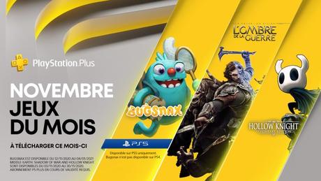 Playstation Plus – Les jeux PS Plus de Novembre 2020