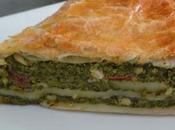 Strudel avec ricotta épinards