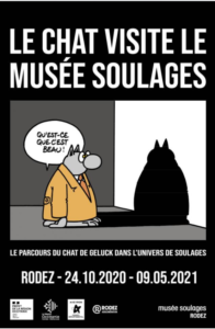 Exposition : Le Chat visite le musée Soulages – Exposition Temporaire, Musée Soulages, Rodez – Du 24 octobre 2020 au 9 mai 2021