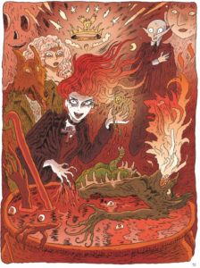 Sorcière, vampire, loup-garou, homme arbres, géant, l’incroyable bestiaire imaginé par Joann Sfar est enfin chez Black Book Éditions.
