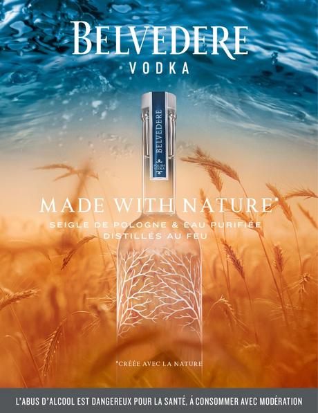 BELVEDERE VODKA, MADE WITH NATURE