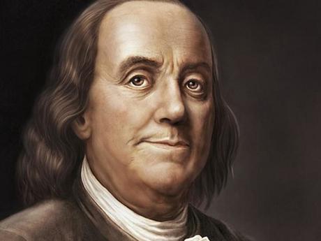 Benjamin Franklin participe à la rédaction de la déclaration d'indépendance des États-Unis