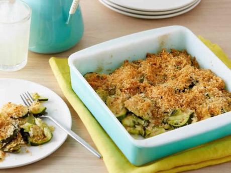 Gratin de courgettes au parmesan
