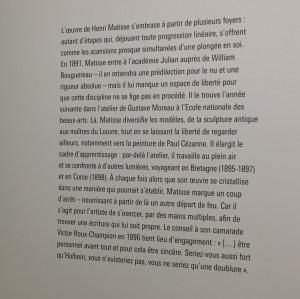 Musée Centre Pompidou » Matisse comme un roman » 21 Octobre au 22 Février 2021 Musée Centre Pompidou » Matisse comme un roman » 21 Octobre au 22 Février 2021