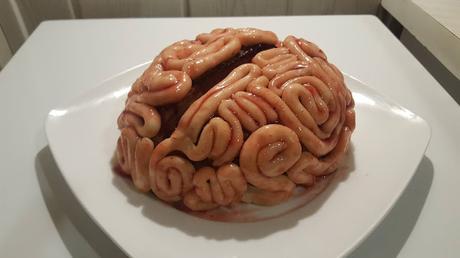 gâteau cerveau halloween