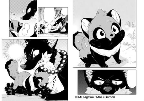 Le manga le plus choupi de l’automne : Le renard et le petit tanuki