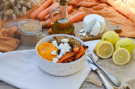 Salade de carottes à l’épeautre