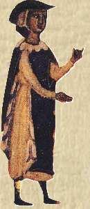 Bernart de Ventadorn, troubadour médiéval occitan - manuscrit de musique troubadour du XIIIe siècle