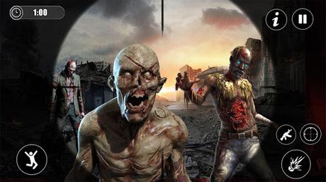 Télécharger Gratuit Dead Shooting Target - Zombie Shooting Games Free APK MOD (Astuce) 2