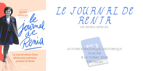 Le journal de Renia • Renia Spiegel