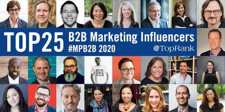 25 principaux influenceurs du marketing B2B à suivre en 2021 # MPB2B