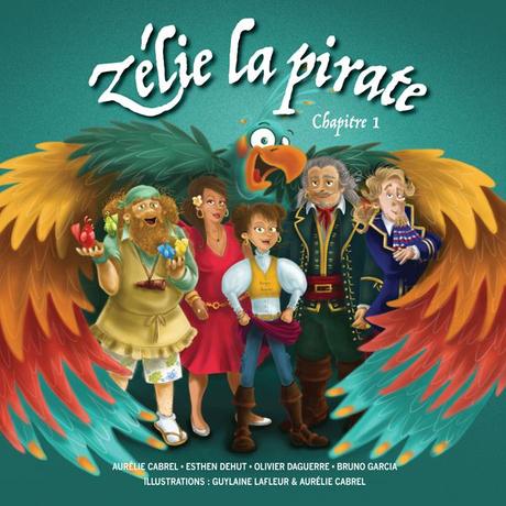 Aurélie Cabrel dévoile Zélie La Pirate, un livre + cd pour les enfants