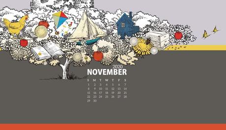 Fonds d’écran novembre 2020 – Nov 2020 calendar wallpapers