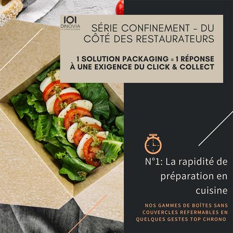 Packaging alimentaire pour plat a emporter