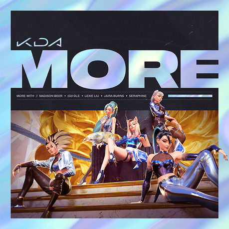 League of Legends : More, K/DA en featuring avec l’influenceuse virtuelle Séraphine League of Legends : More, K/DA en featuring avec l’influenceuse virtuelle Séraphine