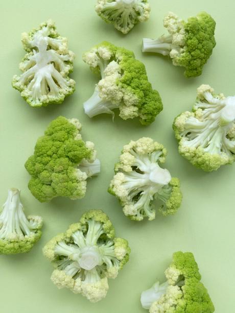high angle photo of broccoli