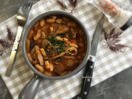 Ragoût d’agneau et mogettes de Vendée au cookeo