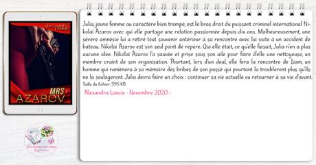 Mrs Azarov – Alexandra Lanoix