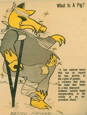 The black panther party et l’art  d’Emoory Douglas- Billet n° 354 D