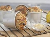 Muffins citron, amande cerises amarena