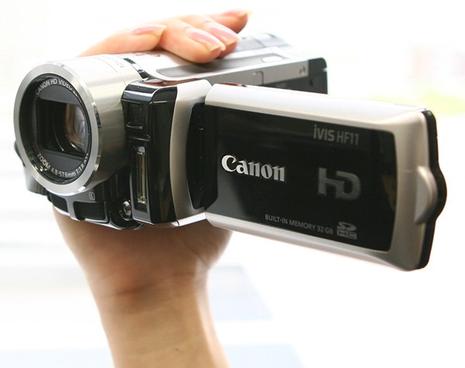 Camescopes Canon HF11 et HG21