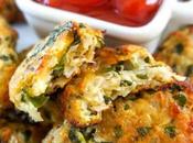 Bouchées courgette fromage