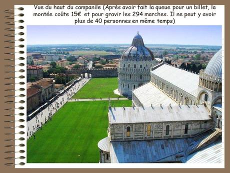 Pays Etranger - L'Italie la Tour de Pise