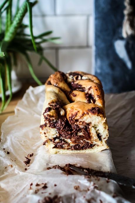Babka Chocolat-Noisettes