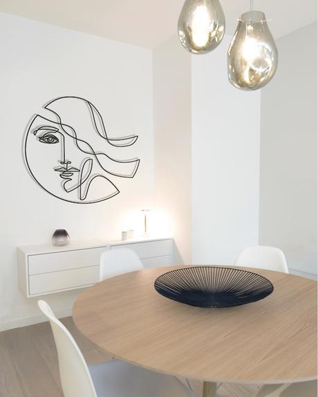 ART : Jehanne Hupin ou une histoire de lignes 9Sculpture murale2