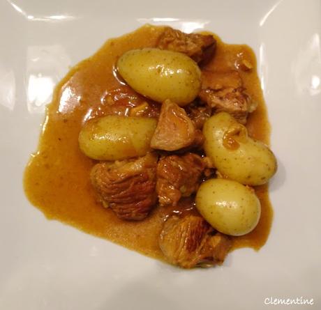 Tajine de veau aux pommes de terre et au citron Tajine de veau aux pommes de terre et au citron