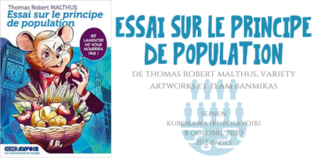 Essai sur le principe de population de Thomas Robert Malthus • Variety Artworks et Team Banmikas