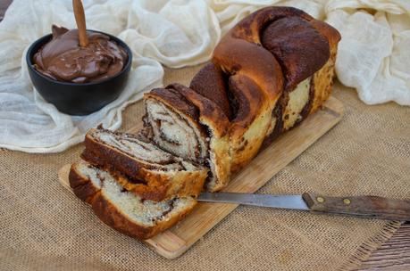 Babka à la pâte à tartiner