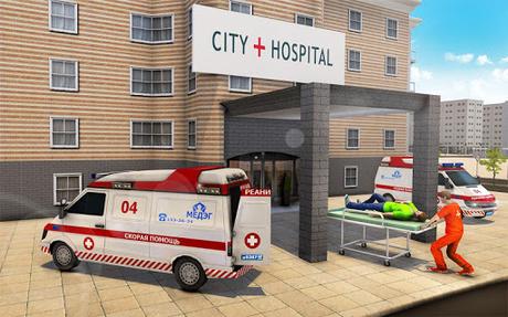 Télécharger Gratuit City Ambulance Emergency Rescue APK MOD (Astuce) screenshots 4