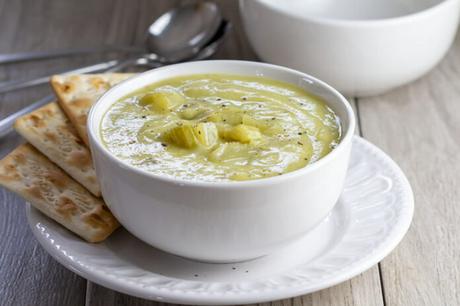 Soupe de céleri et pommes de terre