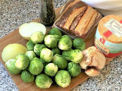 Choux de Bruxelles au lard fumé