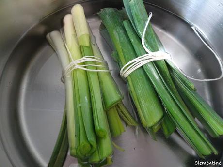 Poireaux vinaigrette Poireaux vinaigrette