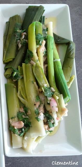 Poireaux vinaigrette