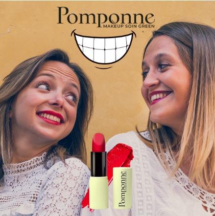 Avoir le smile POWER avec le Rouge à lèvres naturel et hydratant Pomponne