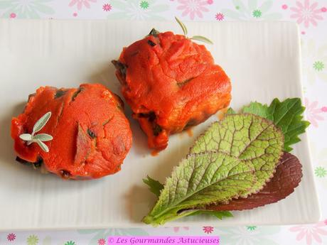 Blettes farcies aux boulettes de riz (Vegan)